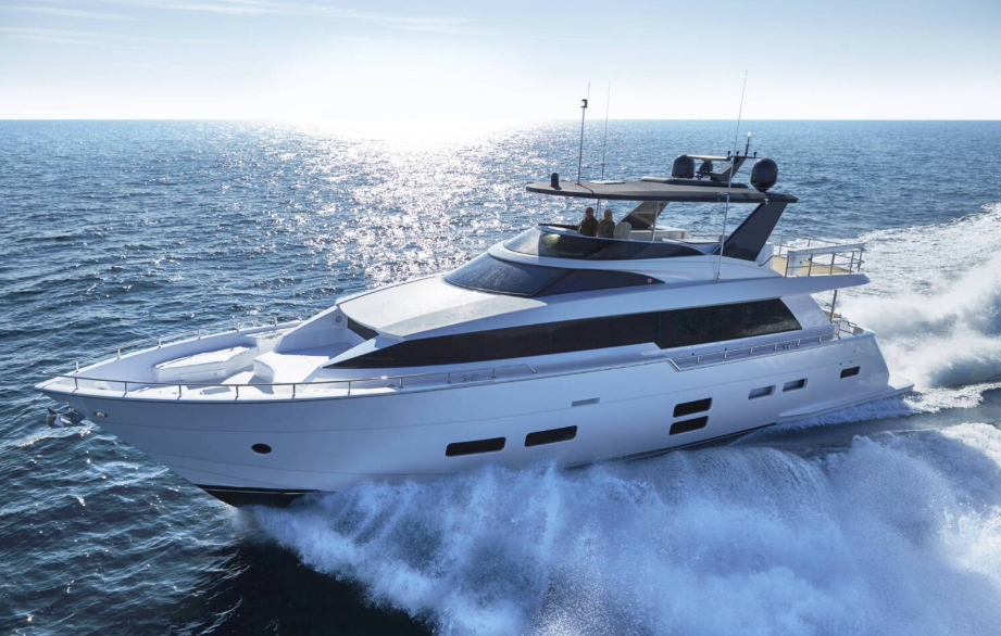 Marine ventilation system upgrade in a vessel engine room showing modern fans and ducting for improved airflow and safety